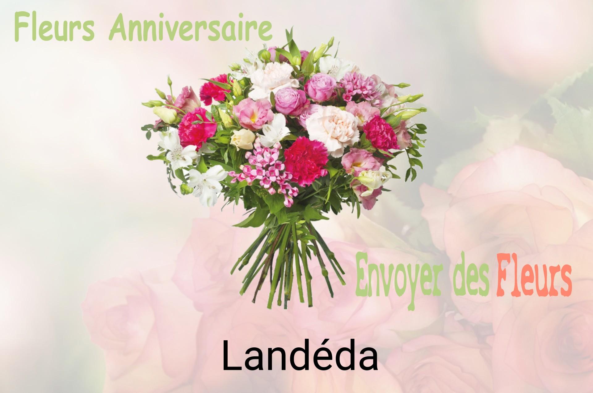 Bouquet de fleurs d’anniversaire livré à Landéda